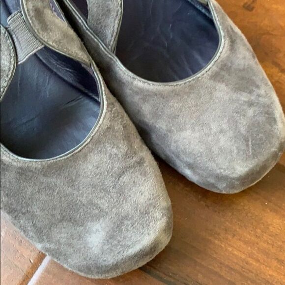 𝅺VANELI Suede Loafers Wedge Shoes - Picture 3 of 8